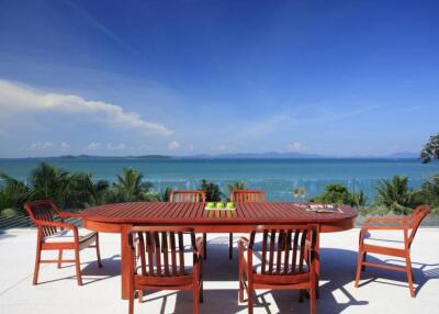 Impressive 4 bedrooms villa with beach front in Pa Khlok Thalang Phuket