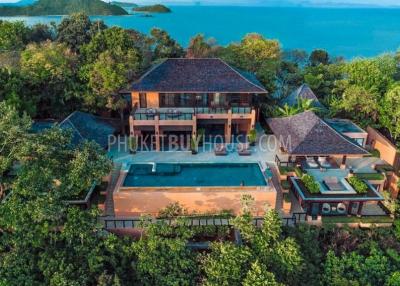 PAN5528: High-Standard 5 Bedroom Ocean View Villa in Cape Panwa