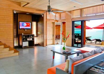 PAN5528: High-Standard 5 Bedroom Ocean View Villa in Cape Panwa