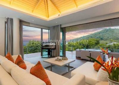 LAY5500: Delightful 4 Bedroom Villa with panoramic Sea View in Layan
