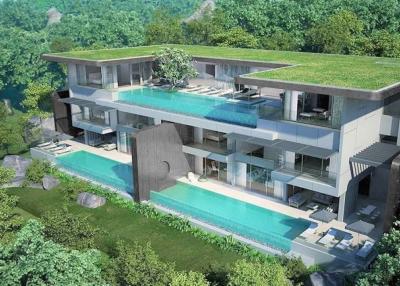 Splendid 4 bedrooms villa with sea view in Sa Khu Thalang Phuket