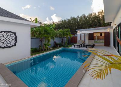 Cozy 3 bedrooms with private pool for sale in Choeng Thale