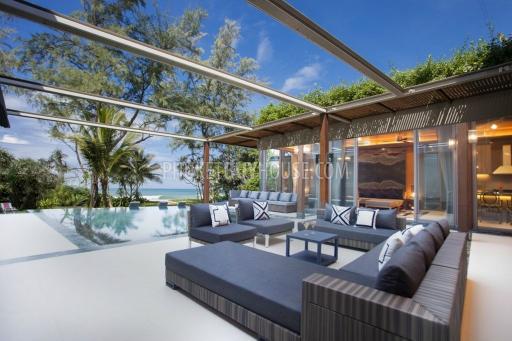 PHA5371: Luxury Oceanfront Villa at Natai Beach