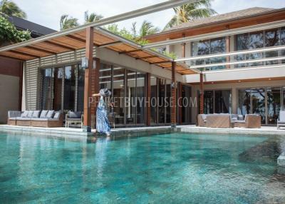 PHA5371: Luxury Oceanfront Villa at Natai Beach