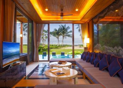 PHA5371: Luxury Oceanfront Villa at Natai Beach