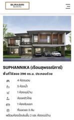 296 ตรม., 4 ห้องนอน, 5 ห้องน้ำ บ้าน ราคา ฿ 17,900,000