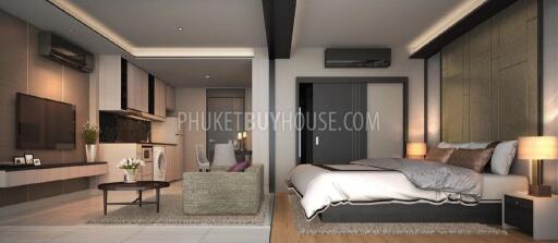 SUR5309: 2 Bedroom Apartment in brand-new Condominium Project in Surin