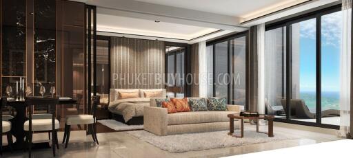 SUR5309: 2 Bedroom Apartment in brand-new Condominium Project in Surin