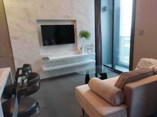 For Rent Bangkok Condo The Esse at Singha Complex Asok Montri MRT Phetchaburi Bang Kapi