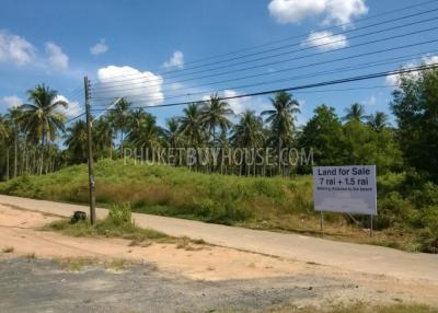 PHA5252: Land For Sale near Natai Beach