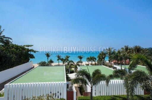 PHA5241: 2 Bedroom Beachfront Villa close to the Natai Beach