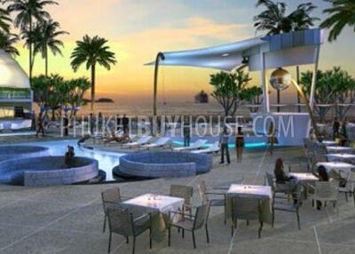 PAT5228: 2 Bedrooms Sea-View Apartment in Patong