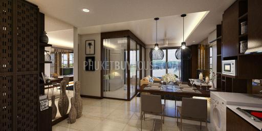 SUR5215: Stylish Apartment Near the Sea in Surin Beach