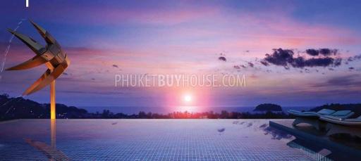 KAT5082: Luxury 2-bedroom Sea view Apartment near Kata beach