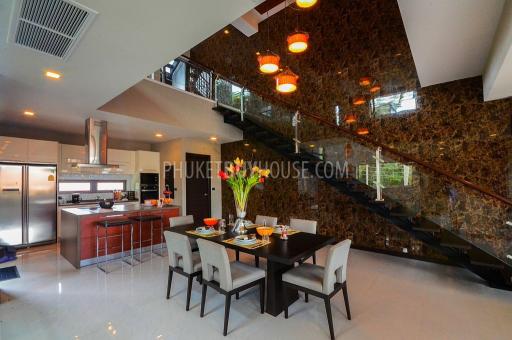 RAW4760: Exclusive 3 Bedroom Villa with Sea View in Rawai