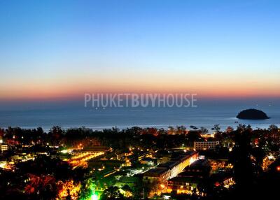 KAT4732: Luxury 2 bedroom Penthouse with a staggering view over the Andaman Sea, Kata Beach