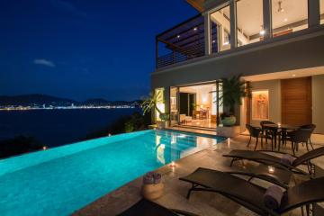 Ocean view 5 bedrooms pool villa for sale in Kamala