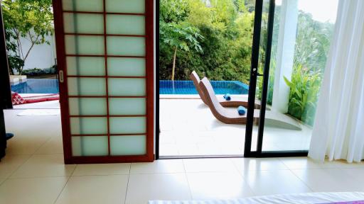 Seaview 5 bedrooms pool villa located in Bangtao, Phuket