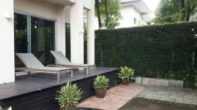 For Sale or For Rent Single House with swimming pool in Chaloem Phrakiat Prawet