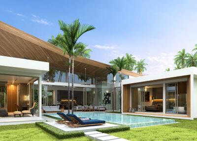 Zenithy Luxe villa - Modern 3 bedrooms with private pool villa in Choeng Thale