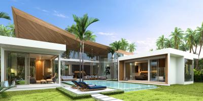 Zenithy Luxe villa - Modern 3 bedrooms with private pool villa in Choeng Thale