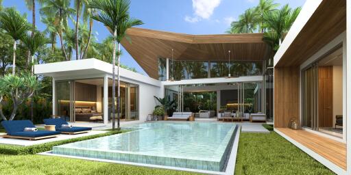 Zenithy Luxe Villa - Modern 4 Bedrooms with private pool Villa in Cherng Talay
