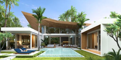 Zenithy Luxe Villa - Modern 4 Bedrooms with private pool Villa in Cherng Talay
