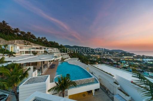 KAT4197: An exclusive luxury 3 bedroom unit with sea view in Phuket