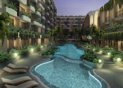 Family Friendly Eco-Condominium At Layan Green Park