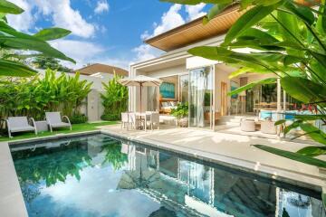 Stylish 3-bedroom with private pool villa near Laguna