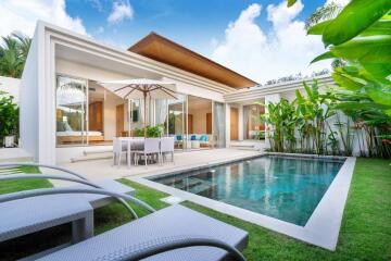 Stylish 3-bedroom with private pool villa near Laguna