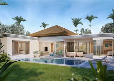 Tropical modern 4 bedrooms with private pool villa for sale