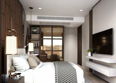 Luxury 3-bedroom apartments, with sea view in Bluepoint Condominiums project,Patong Beach