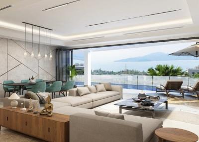 Luxury seaview 2 bedrooms condominium