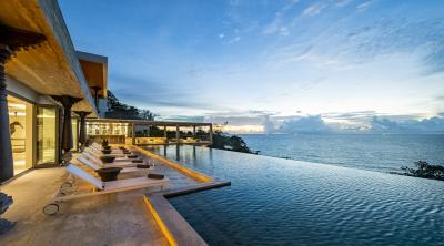 The paronamic villa at surin beach