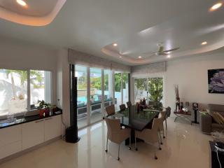 Sea view private pool villa with solar panels system, in Chalong Phuket