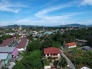 Sea view private pool villa with solar panels system, in Chalong Phuket