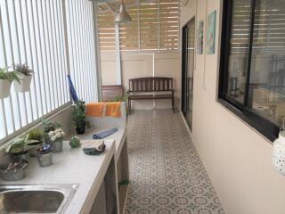 For Rent Bangkok Town House Villa Albero Krungthep Kreetha Saphan Sung