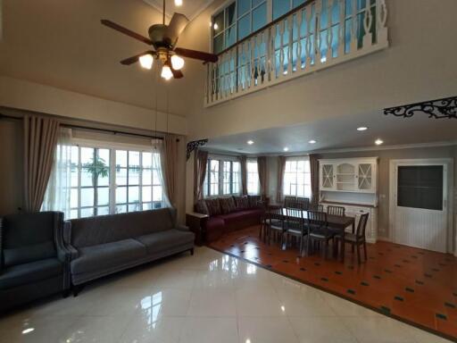 For Rent Samut Prakan House Fantasia Villa BTS Bearing Mueang Samut Prakan