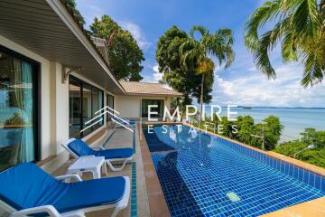 Seaview 4 Bedrooms private pool villa in Ao Por