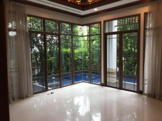 For Rent Single House in Secure Compound on Narathiwas Road near BTS Chong Nonsi Sathorn