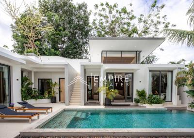 Modern tropical 3 bedrooms with private pool