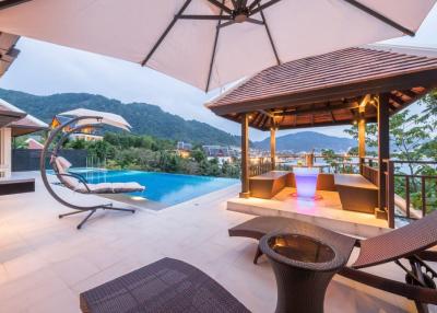 Luxury Sea view Private Pool Villa With 5 Bedrooms For Sale In Patong