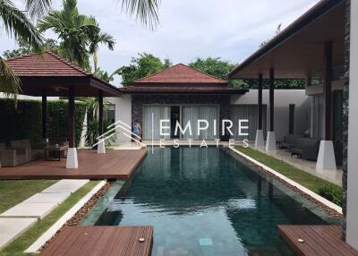 Private Pool Villa, 4 bedrooms, in Botanica Phase 3, Choeng Thale, Phuket