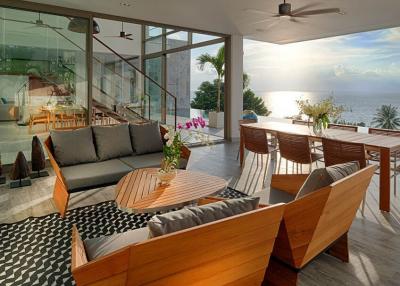 Seaview Duplex Luxury 4 bedrooms in Naithon beach