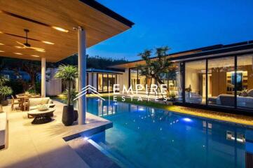 Luxury modern 4 bedrooms with private pool for sale in Choeng Thale