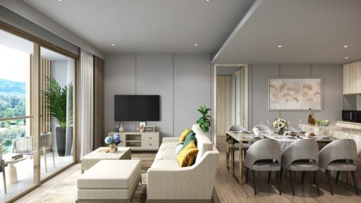 Stylish Condominium With 2 Bedrooms In Bangtao
