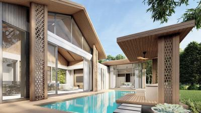 Ozone Residences 4 bedrooms with private pool near Boat Avenue, Choeng Thale Phuket