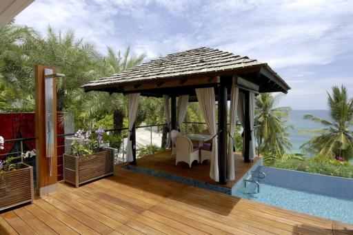 Seaview Private pool villa with 3 bedrooms for sale in Choeng Thale