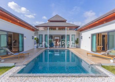 Brand New Balinese Style Private Pool Villa With 2 Bedrooms For Sale In Chalong